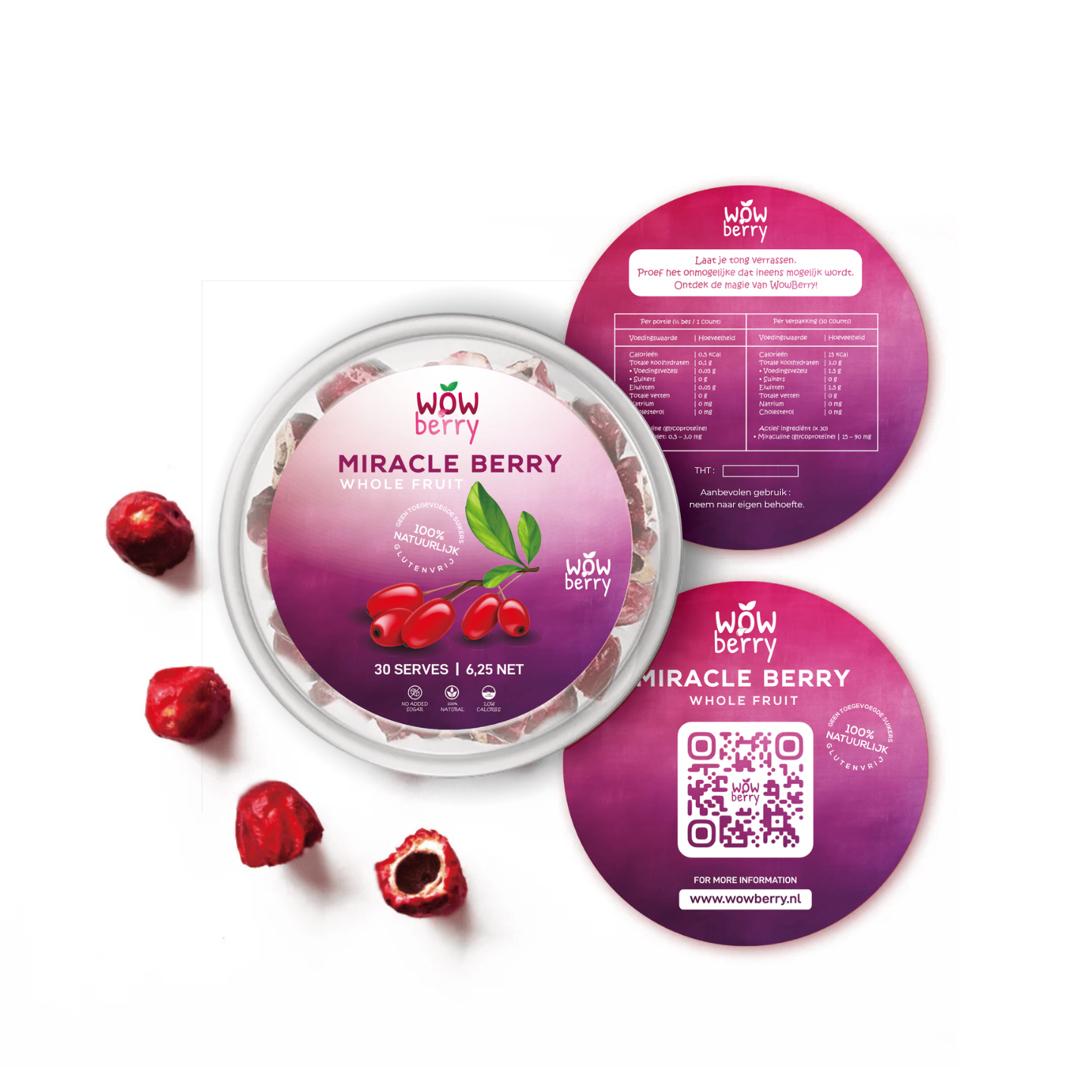 WowBerry - Miracle Berry (Whole Fruit)